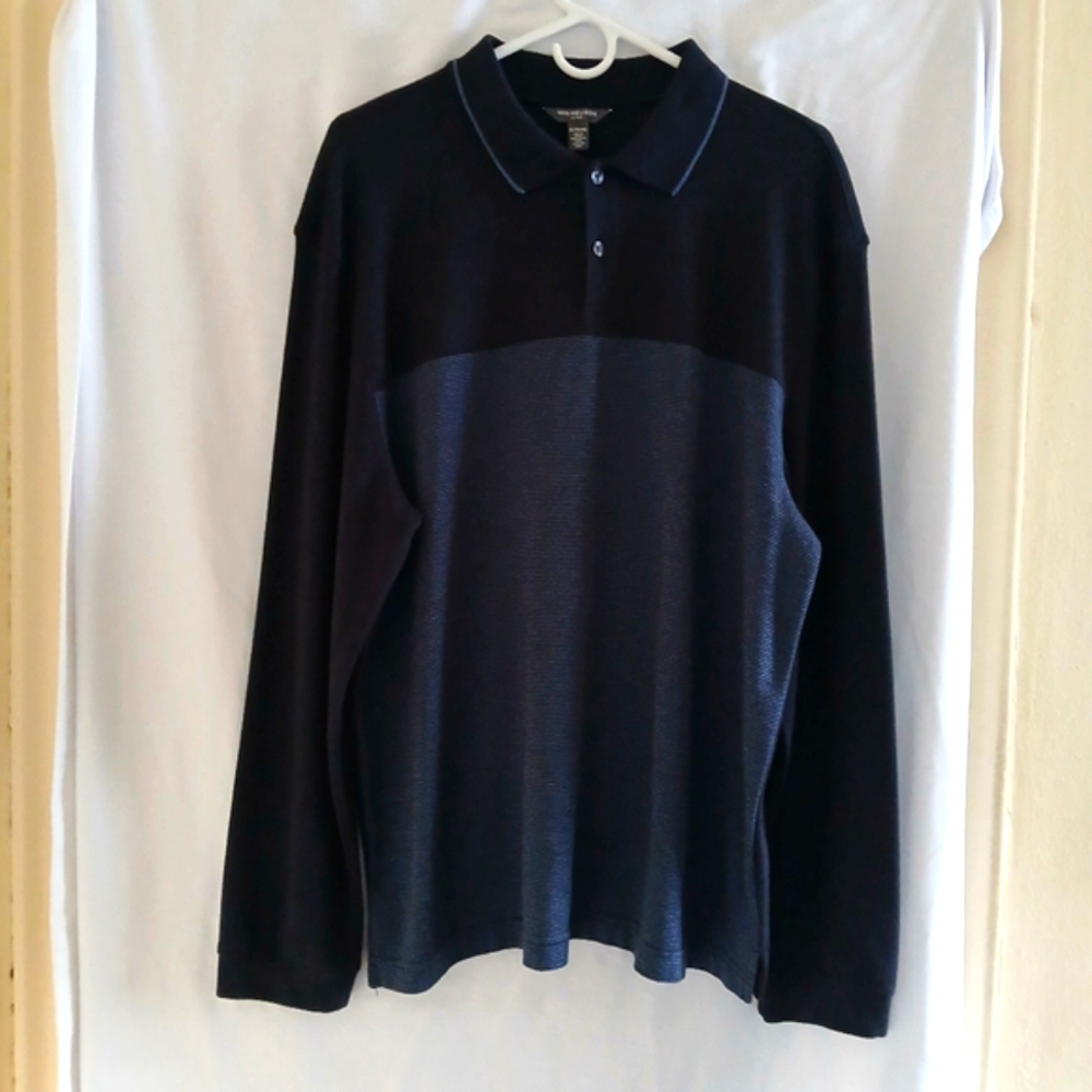 Van Heusen Flex Striped Sweat Shirt